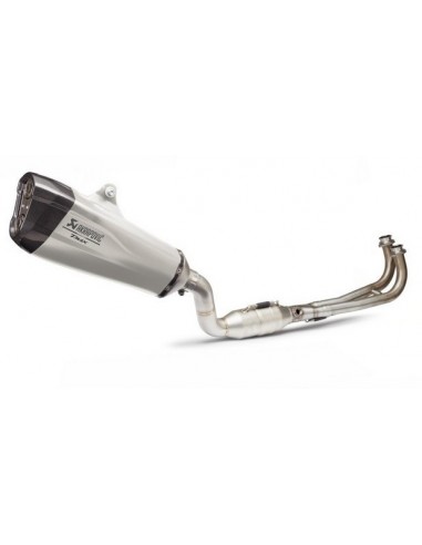 Pot d'échappement Akrapovic TMAX 530 17-19 Homologuée