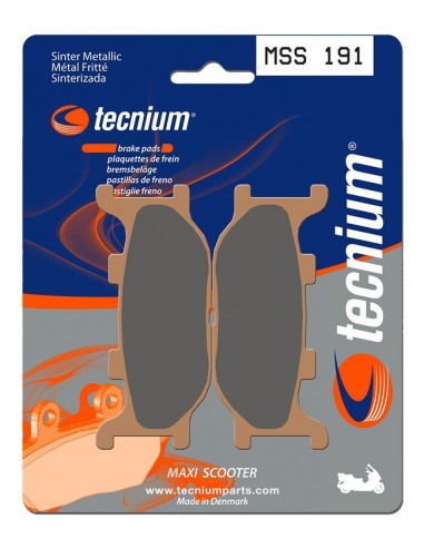 Plaquettes de frein avant Tecnium TMAX 500 04-07